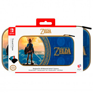 Funda PDP Deluxe Travel Case Zelda Hyrule Blue - Licencia oficial-