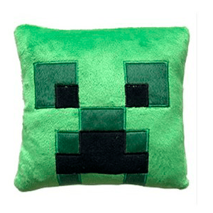 Cojín Minecraft: Creeper Bordado 40 x 40 cm
