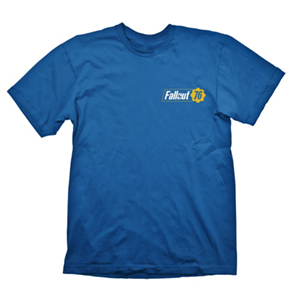 Camiseta Fallout 76 Vault Azul Talla M