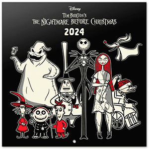 Calendario 2024 Pesadilla Antes de Navidad