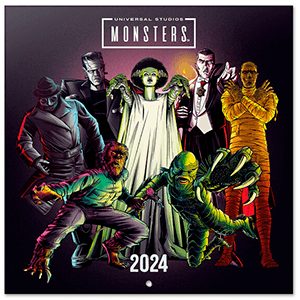 Calendario 2024 Universal Monster