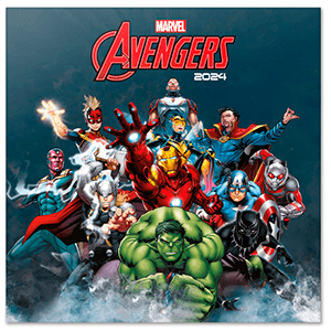 Calendario 2024 Marvel Los Vengadores