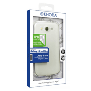 Carcasa flexible Transparente Galaxy Neo Khora