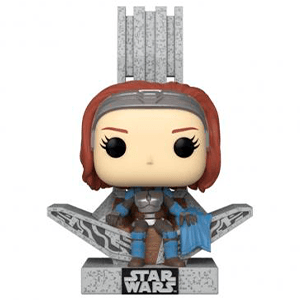 Figura POP DLX Star Wars Mandalorian Bo Katan Trono