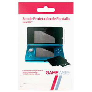 Set de Protección Pantalla para 3DS GAMEware