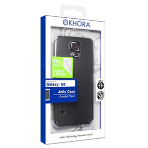 Carcasa flexible Transparente Galaxy S5 Khora