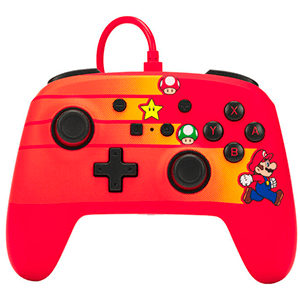 Controller con cable PowerA Speedster Mario -Licencia oficial-