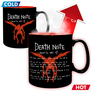 Taza Termosensible Death Nothe: Kira y Ryuk 460ml
