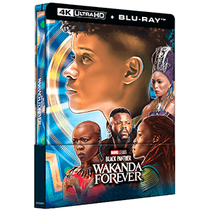 Black Panther 2 Wakanda Forever 4K + BD Steelbook Wakanda Black Panther 2 Wakanda Forever 4K + BD Steelbook Wakanda