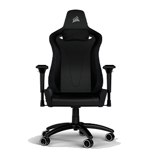 CORSAIR TC200 Leatherette - Standard Fit - Black - Silla Gaming