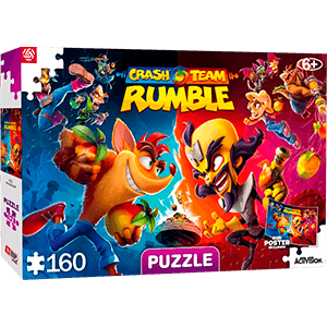 Puzzle Crash Team: Rumble Heroes (160 p)