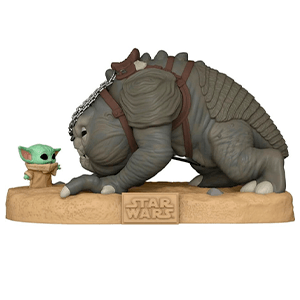 Figura POP Star Wars Jumbo: Rancor Grogu