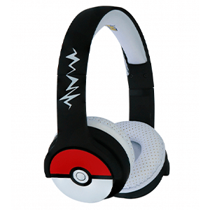 Auriculares OTL Pokémon Pokeball Kids Wireless Negro