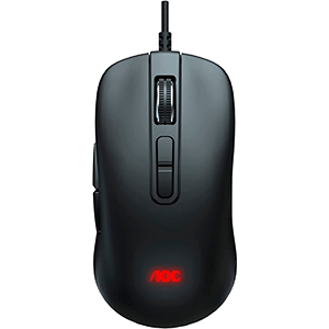 AOC GM300B Optico - 7 Botones - 6200 DPI - RGB - Raton Gaming