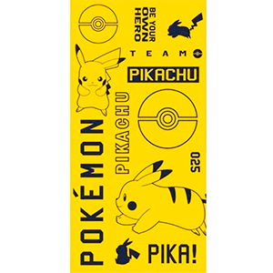 Toalla Pokemon Pikachu Algodón