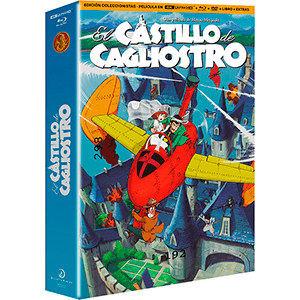 El Castillo de Cagliostro 4K + BD + DVD - Edición Definitiva