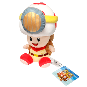 Peluche Super Mario Capitán Toad