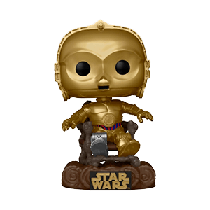 Figura Pop Star Wars Retorno del Jedi 40th: C3PO en Silla