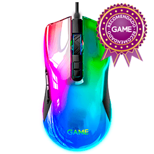GAME MX-GLOW Ratón Gaming RGB 12800 DPI