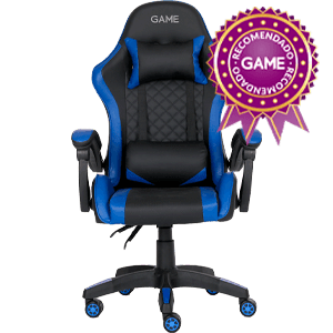 Silla Gaming GAME GT1 Negro-Azul