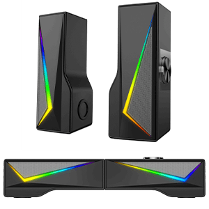 GAME SP2IN1 Altavoces Gaming  Soundbar RGB para PC Hardware en GAME.es