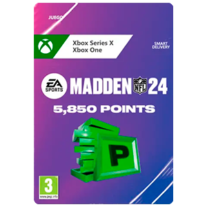 Madden Nfl 24: 5850 Madden Points Xbox Series X|S And Xbox One Madden Nfl 24: 5850 Madden Points Xbox Series X|S And Xbox One