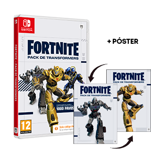 Fortnite Pack de Transformers para Nintendo Switch, Playstation 4, Playstation 5, Xbox One, Xbox Series X en GAME.es