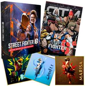 Archivador Street Fighter 6 Shikishis Collection + Revista GTM