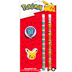 Set Papelería Pokemon