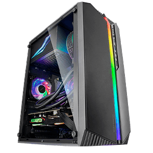 GAMEPC RHE3 - i5-9th - GTX 1660 6GB - 16GB - 240GB SSD - 1TB HDD - Ordenador Sobremesa Gaming