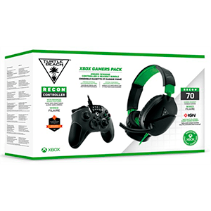 Xbox Gamers Pack Turtle Beach - Controller + Headset Recon 70