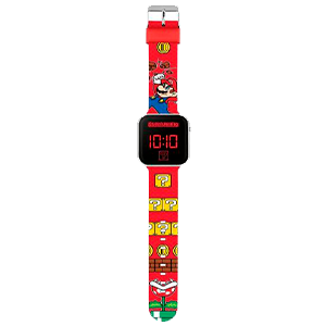 Reloj LED Super Mario