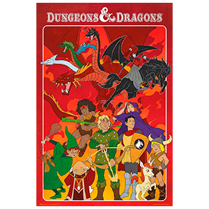 Poster Dragones & Mazmorras