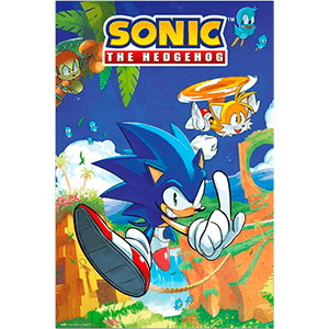 Poster Sonic the Hedgehog Sonic and Tails