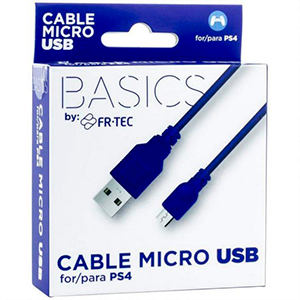 Cable Carga MicroUSB 3m FR-Tec para Playstation 4 en GAME.es