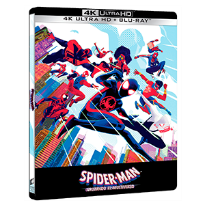 Spider-Man Cruzando el Multiverso 4K + BD - Edición Steelbook