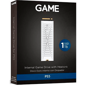 GAME Disco Duro Interno M.2 1TB SSD NVMe con disipador para PS5