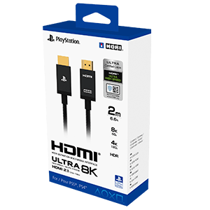 Cable HDMI 2.1 Ultra 8K 2m Hori -Licencia oficial-