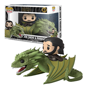 Figura POP Juego de Tronos: Jon Snow en Rhaegal Figura POP Juego de Tronos: Jon Snow en Rhaegal