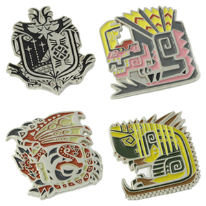 Set de Pins Monster Hunter World