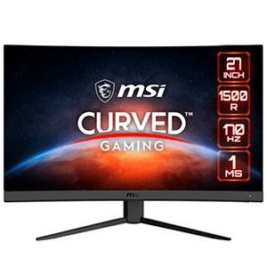MSI G27CQ4 E2 - 27´´ - VA - 2K WQHD - 170Hz - Curvo 1500R - HDR ready - FreeSync Premium - Monitor Gaming