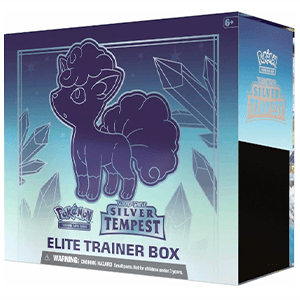 Caja Elite Trainer Box Pokemon SWSH12 Silver Tempest para Merchandising en GAME.es