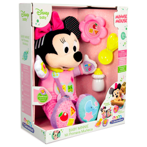 Peluche interactivo Mi Primera Muñeca Minnie Disney español