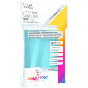 Pack de 50 Fundas de Cartas Standard GameGenic. Merchandising: GAME.es
