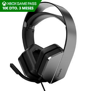 Philips TAG5106BK Jack 3.5mm BT5.2 Wireless 2.4GHz PC PS4 PS5 SWITCH Auriculares  Gaming Inalambricos. PC GAMING