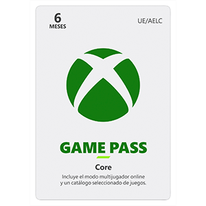 Game Pass Core 6 meses para Xbox One, Xbox Series X en GAME.es