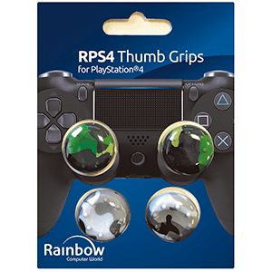 RPS4 Thumb Grips para controller Rainbow