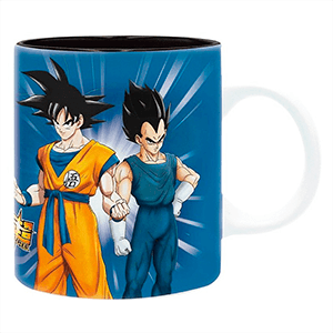 Taza Dragon Ball Hero: Goku, Vegeta y Broli 320ml