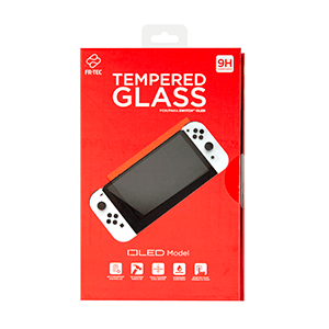 Protector de Cristal Templado para NSW OLED FR-Tec