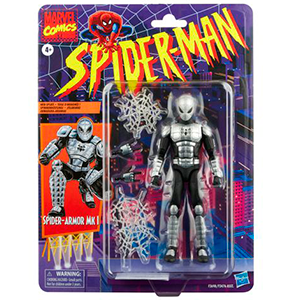 Figura Hasbro Marvel Legends Retro: Spider-Man Spider-Armor MK1 Figura Hasbro Marvel Legends Retro: Spider-Man Spider-Armor MK1